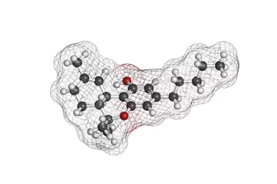 Delta-9-THC Molekül
